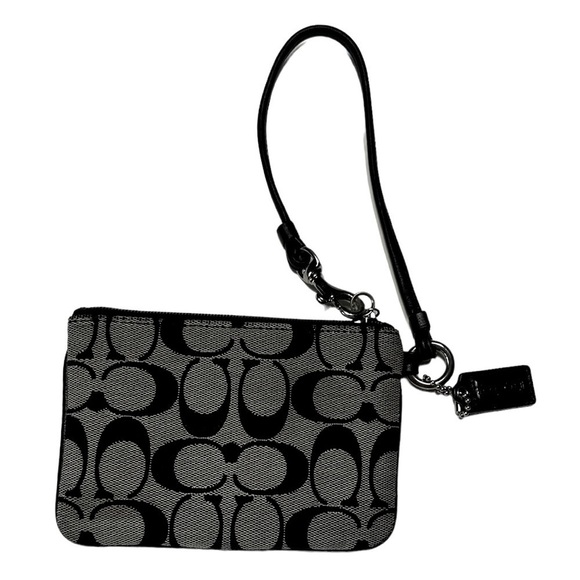 Coach Signature C Logo Wristlet - Picture 2 of 4